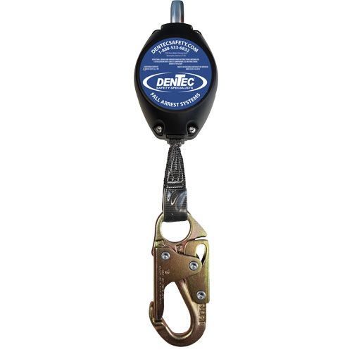 Self Retracting Lanyard with Composite Housing, Lifeline Length, 7', No. of SRLs, 1, Lifeline Material, Web, Swivel or Stationary, Swivel, Weight Capacity, 130 - 310 lbs.