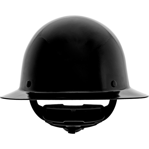 Skullgard® Full Brim Hard Hat, Each, Ratchet, Colour, Black, Venting Type, Non-Vented