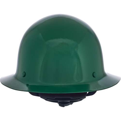Skullgard® Full Brim Hard Hat, Each, Ratchet, Colour, Green, Venting Type, Non-Vented
