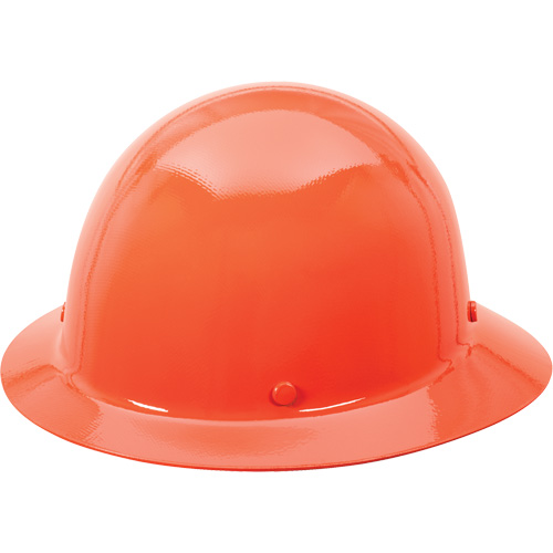 Skullgard® Full Brim Hard Hat, Each, Ratchet, Colour, Orange, Venting Type, Non-Vented