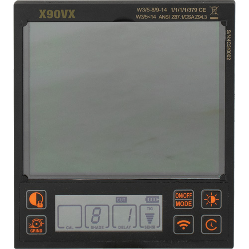 ANSI Z87+, CSA Z94.3, Dark Shade, 5 to 14	, TIG Rating