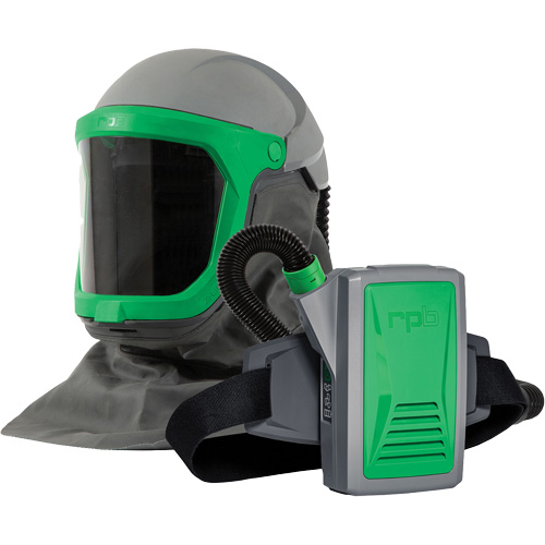 Head Gear, Facepiece Respirator/Welding Helmet, Welding, Colour, Grey, Standard(s) Met