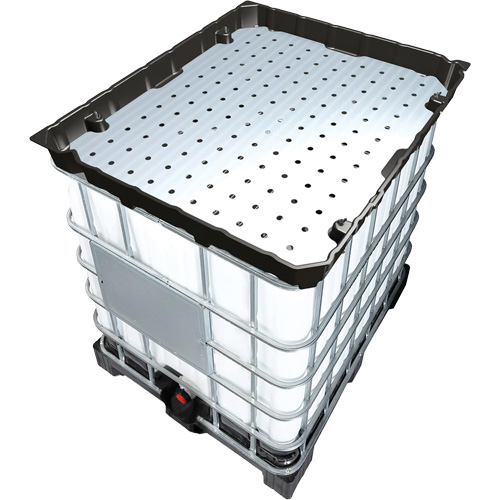 Metal Platform Accessory for Full IBC Funnel K22-0164, Each, Silver, Material, Poly, Type