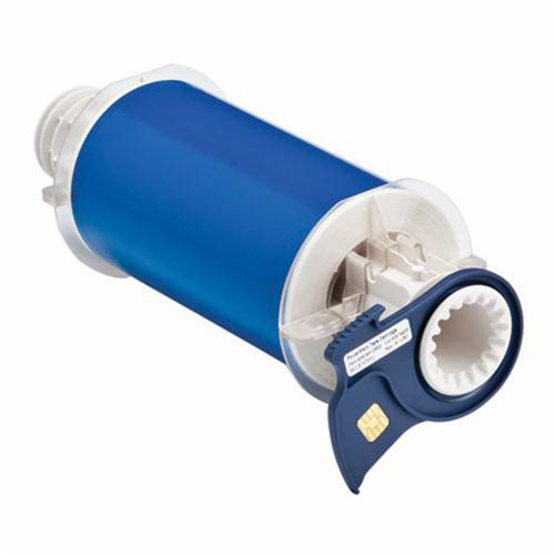 Indoor-Outdoor Label Printer Tape, Each, Vinyl, Colour, Blue, Width, 6", For Use With, BBP® 85/PowerMark®, 50 feet
