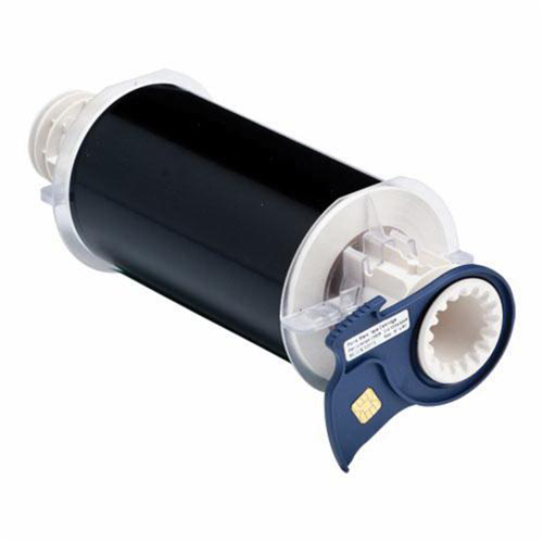 Indoor-Outdoor Label Printer Tape, Each, Vinyl, Colour, Black, Width, 6", For Use With, BBP® 85/PowerMark®, 50 feet