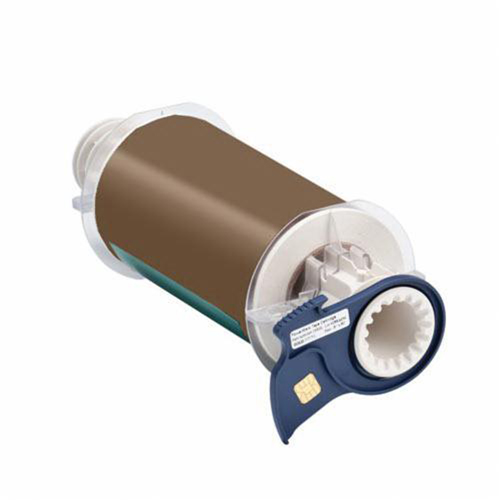 Indoor-Outdoor Label Printer Tape, Each, Vinyl, Colour, Gold, Width, 6", For Use With, BBP® 85/PowerMark®, 50 feet
