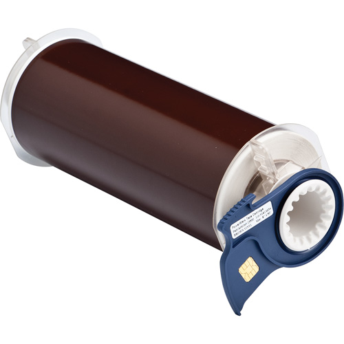 Indoor-Outdoor Label Printer Tape, Each, Vinyl, Colour, Brown, Width, 8", For Use With, BBP® 85/PowerMark®, 50 feet