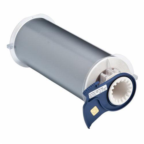 Indoor-Outdoor Label Printer Tape, Each, Vinyl, Colour, Grey, Width, 8", For Use With, BBP® 85/PowerMark®, 50 feet