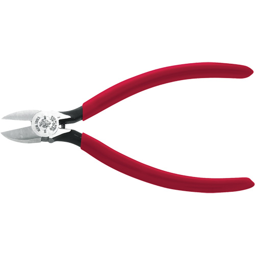 Diagonal Cutting Pliers, Standard Nose, Each, 6-1/16"
