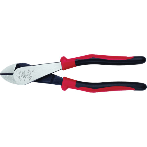 Diagonal-Cutting Pliers, Angled Head, Journeyman Handle, Each, 8-1/8"