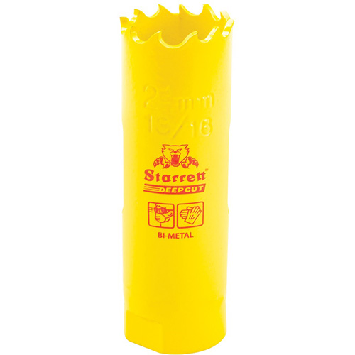 Bi-Metal Holesaw - 13/16", Each, 13/16", Depth of Cut, 2", Material, Bi-Metal, 4-6, Colour, Yellow