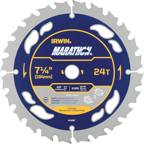 Diameter, 7-1/4", 24