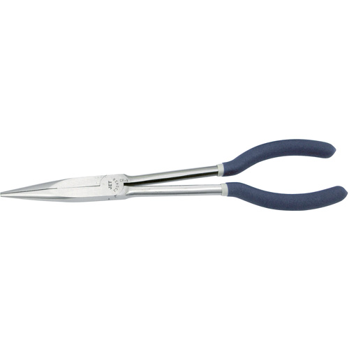 LRP-1100 Long Nose Pliers, Each, 11", Cushion Grip; Double Dip PVC, Material, Chrome Vanadium, Material Finish