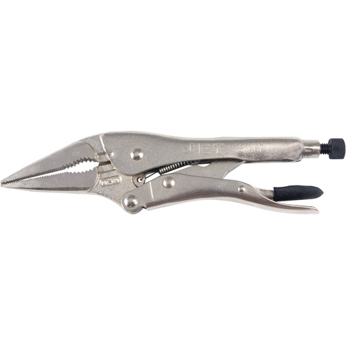 J9LN Super Heavy-Duty Locking Pliers with Cutter, Each, 9", Style, Long Nose, 9254 Alloy Steel; Chrome Molybdenum, Material Finish, Nickel Plated, Standard(s) Met