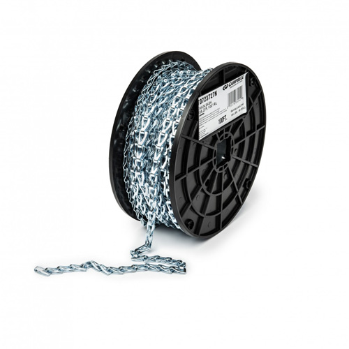 Sash Chain, Working Load Limit, 106 lbs. (0.053 tons), Chain Length, 100' (30.48 m), Chain Grade, Not Graded, Trade Size, #35