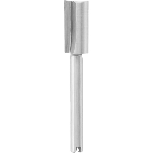 1/4" Straight Router Bit, Each, 1/2", No. of Flutes, 1, Length
