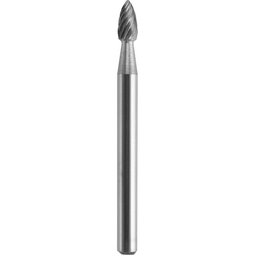 Arrow Tungsten Carbide Carving Bit with 1/8" Diameter, Each, 1/8" (3.175 mm), Length, 1.5", Recommended Speeds