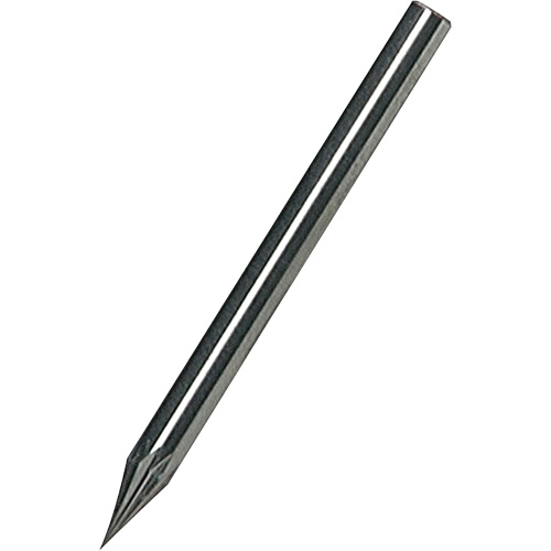 Arrow Tungsten Carbide Carving Bit with 1/8" Diameter, Each, 1/8" (3.175 mm), Length, 1.5", Recommended Speeds