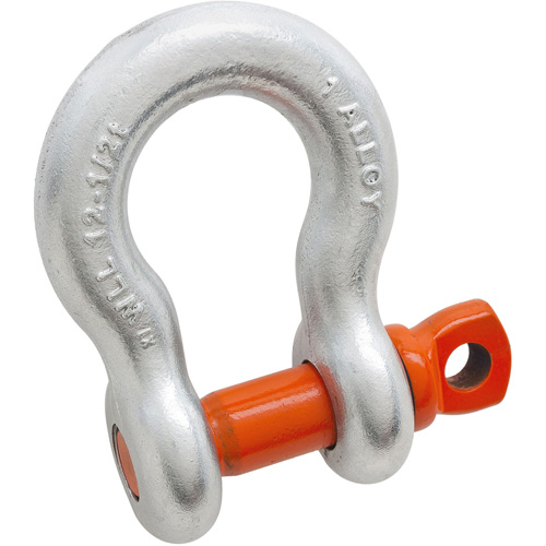 Forged Alloy Steel Anchor Shackle, Each, 0.70 lbs.