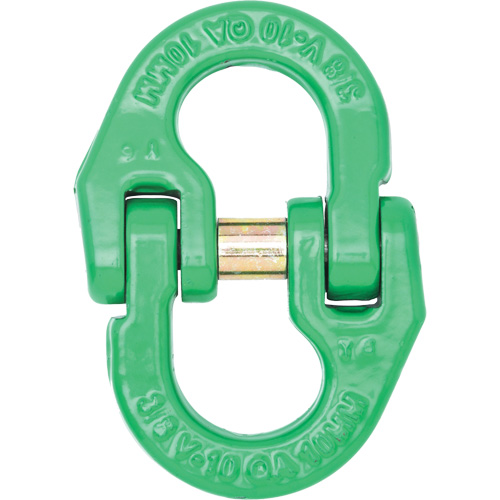 Quik-Alloy® Coupling Link, Each, 7/8", Capacity, 42700 lbs., Material, Alloy Steel, 100, Colour, Green, Weight