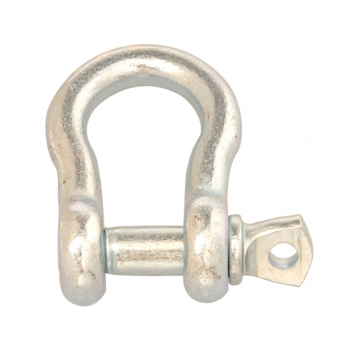 Carbon Steel Anchor Shackle, Each, Carbon Steel, Weight, 0.08 lbs.
