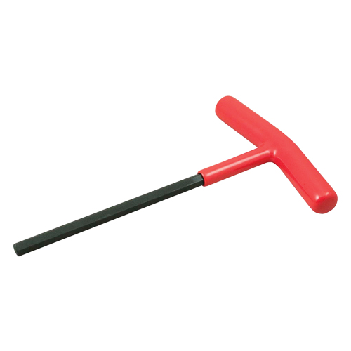 T-handle Hex Key, Length, 4.33", Tip Size, 3/32", Style, T Handle, Tip Type