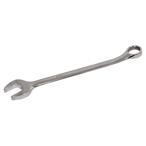 Combination Wrench, Each, 12, Length, 10-4/5", Size, 21 mm, Finish, Chrome, Handle Type, 12 Point, Weight, 0.5 lbs., Width