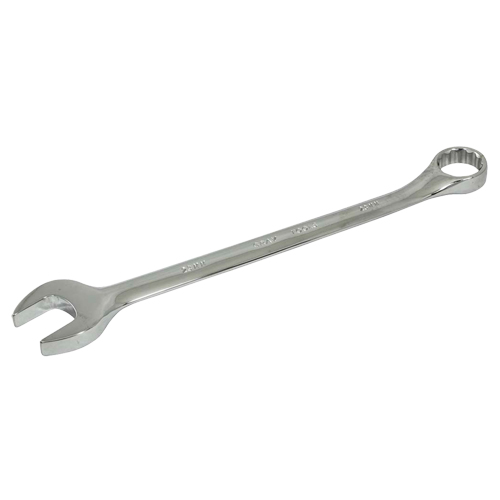 Combination Wrench, Each, 12, Length, 11-1/2", Size, 23 mm, Finish, Chrome, Handle Type, 12 Point, Weight, 0.63 lbs., Width