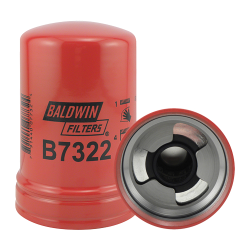 B7322 Spin-On Lube Filter, Each, 5-15/16", Outside Diameter, 3-29/32"