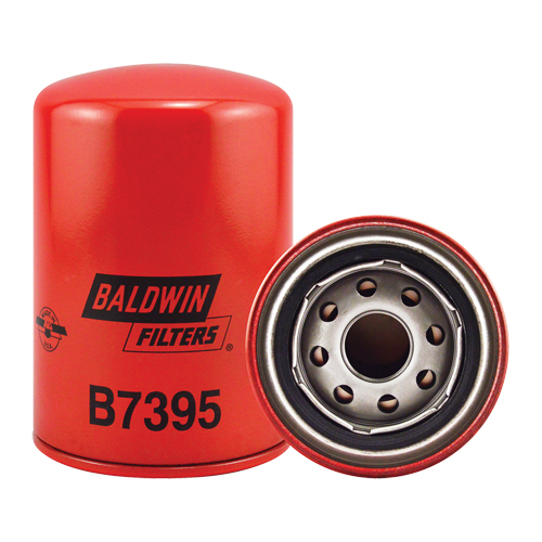 B7395 Maximum-Performance Spin-On Glass Lube Filter, Each, 5-3/8", Outside Diameter, 3-21/32"