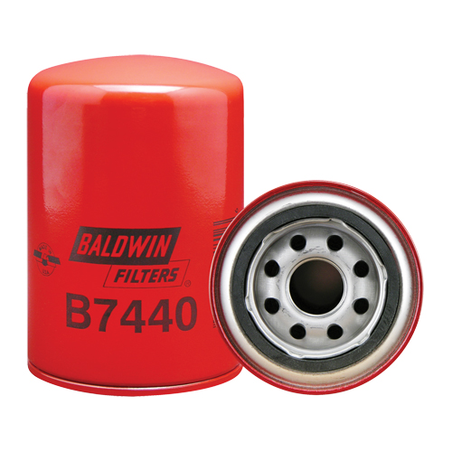 B7440 Spin-On Lube Filter, Each, 5-3/8", Outside Diameter, 3-11/16"