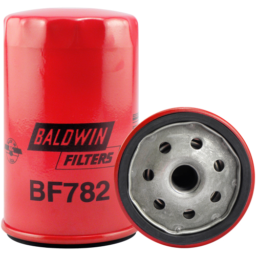 BF782 Secondary Spin-On Fuel Filter, Each, 4-27/32", Outside Diameter, 3"