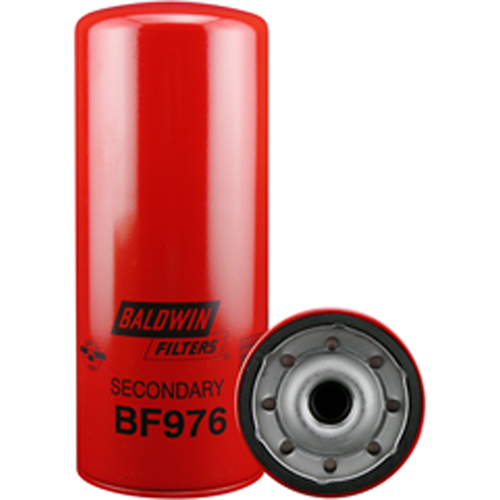 BF976 Secondary Spin-On Fuel Filter, Each, 10-7/16", Outside Diameter, 4-1/4"