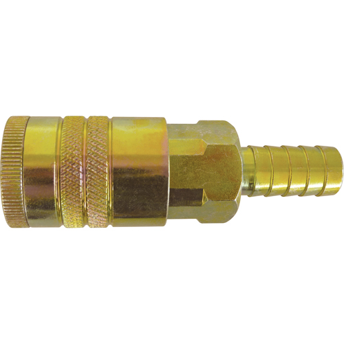 Quick Couplers - 1/2" Industrial, One Way Shut-Off - Manual Couplers