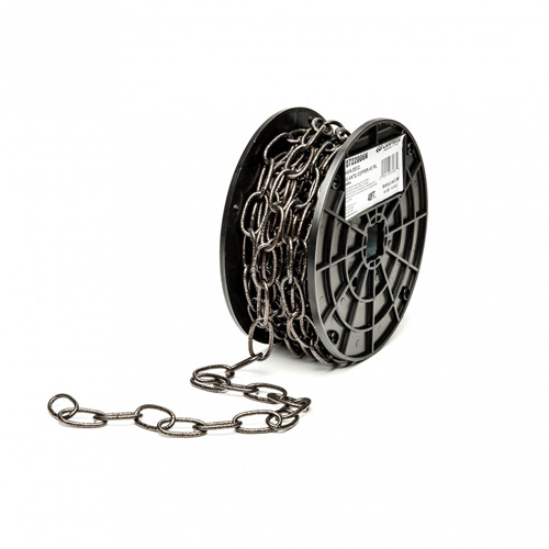 Decorator Chain, Roll, 35 lbs. (0.0175 tons), Chain Length, 40' (12.2 m), Chain Grade, Not Graded, Trade Size, #10, Material, Reel, Finish Colour, Antique Copper