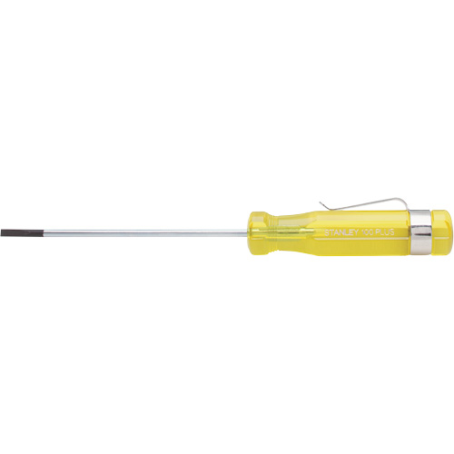 100 PLUS® Standard Slotted Tip Screwdriver Each