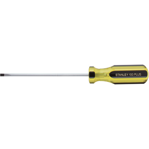 100 PLUS® Standard Slotted Tip Screwdriver Each