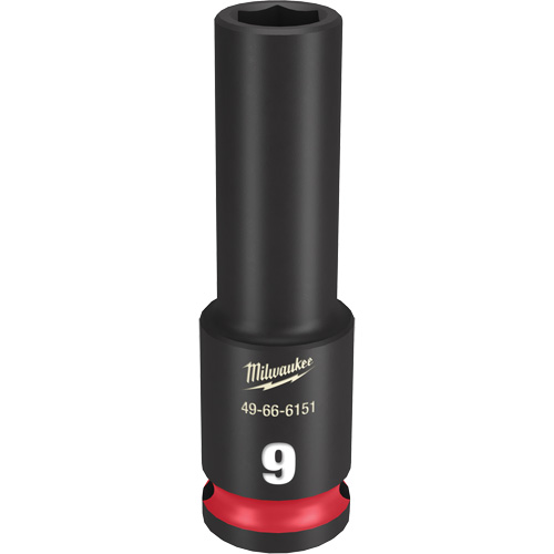 Shockwave™ Impact Duty™ Socket, Drive Size, 3/8", Socket Size, 9 mm, No. of Points, 6