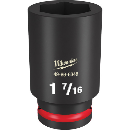 Shockwave™ Impact Duty™ Socket, Each, 3/4", Socket Size, 1-7/16", No. of Points, 6, Type, Power, Length
