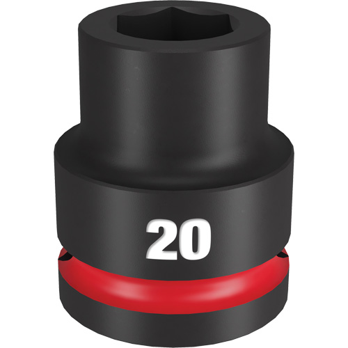 Shockwave™ Impact Duty™ Socket, Each, 3/4", Socket Size, 2 mm, No. of Points, 6, Type, Power, Length