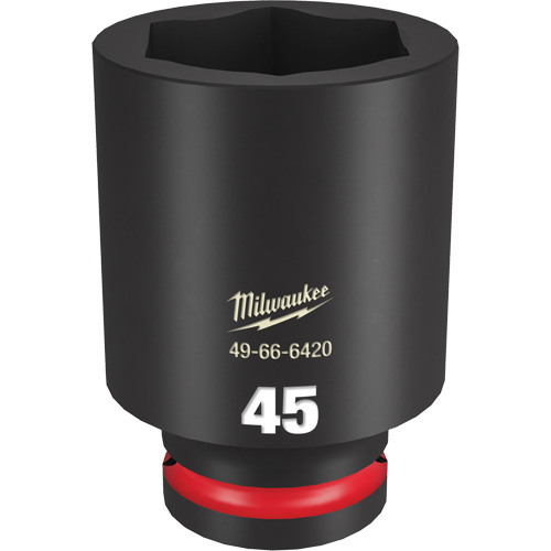 Shockwave™ Impact Duty™ Socket, Drive Size, 3/4", Socket Size, 45 mm, No. of Points, 6
