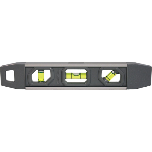 Length, 9", Aluminum, No. of Vials, 3, Magnetic/Non-Magnetic, Magnetic, 1mm/m