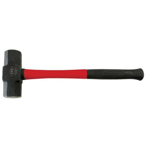 Head Weight, 8 lbs., Plain, Handle Type, Fibreglass, Overall Length, 36"