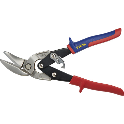 Cutting Capacity, 23-Gauge Steel, Straight, Handle Colour, Blue/Red, Cut Style, Left/Straight