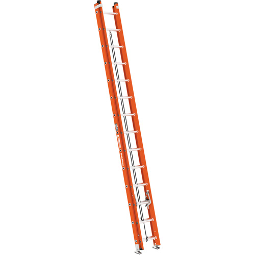 Each, 28', Material, Fibreglass, Capacity, 300 lbs., Rung Type, D, ANSI Type, 59.3 lbs. (26.9 kg), Maximum Reach, 27' 10" (8.5 m), Max. Extended Length
