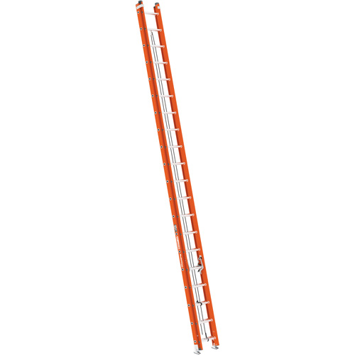 40', Material, Fibreglass, Capacity, 300 lbs., Rung Type, D, ANSI Type, 81.8 lbs. (37.1 kg), Max. Reach, 37' 5" (11.4 m), Max. Extended Length