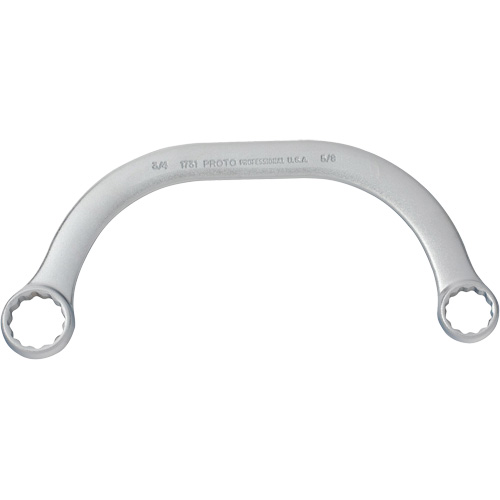 Box End Wrench, Each, 12, Length, 7-1/4", Size, 5/8" x 3/4", Finish, Plain, Handle Type, 10-3/8" Pliers; 18-1/8" Deep Reach Pliers; 8-3/8" Pliers