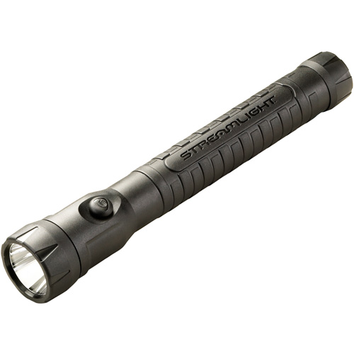 PolyStinger® Haz-Lo® Intrinsically Safe Flashlight with Charger, Each, LED, Lumens (High), 260, Lumens (Low), 80, Run Time Hrs. (High), 5, Run Time Hrs. (Low), IPX4, Max. Candela, 16000, Length