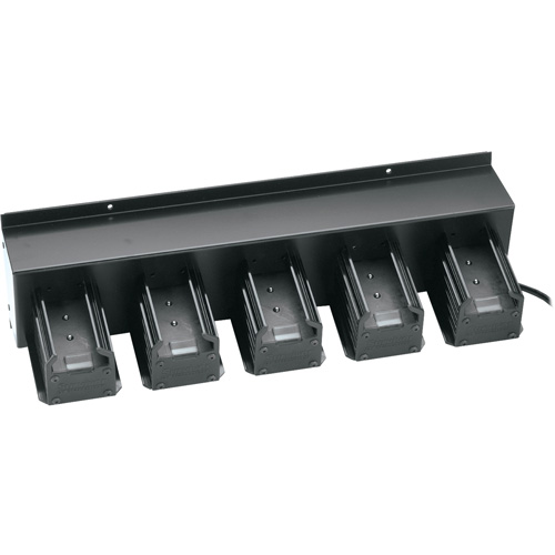 5-Unit Bank DC Flashlight Charger