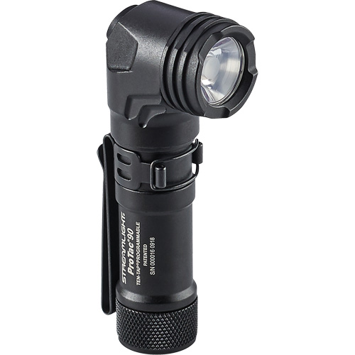 ProTac® 90 Right Angle Tactical Light, LED, 300 Lumens, AA/CR123A Batteries Each